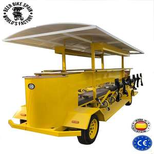 Bicicleta de Cerveza Personalizable para Fiestas, Carro de Cerveza con Pedales, Bicicleta Móvil para Paseos Turísticos, Bicicleta Pub - Product Image 4