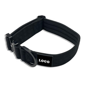 Collar Táctico de Nailon para Perros de 5 cm de Ancho, Collar Acolchado Cómodo de Alta Calidad con Hebilla de Aluminio Negra - Product Image 6