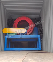 Pemisah Drum putar Tiongkok saringan Trommel Filter rol Tumbling layar Silinder bergetar melingkar