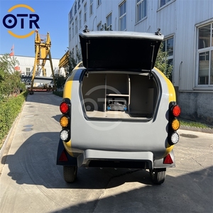 Mini <span class=keywords><strong>caravane</strong></span> de voyage légère extensible, mini <span class=keywords><strong>caravane</strong></span> de voyage tout-terrain, <span class=keywords><strong>caravane</strong></span> en forme de larme, camping-car à vendre - Product Image 2