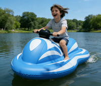 Bateau gonflable électrique personnalisé, type kart, pour pêche et parc aquatique, 2 places, planche de surf à dérive, bateau rapide en PVC avec dossier, petit modèle