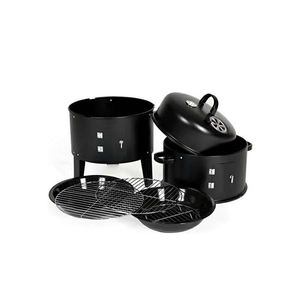 Easy Assembled 3 in 1 Mutificational Vertical Charcoal Smoker Grill <strong>Barrel</strong> <strong>BBQ</strong> for Sale - Product Image 2