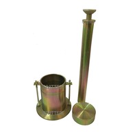 Ensemble de poinçonneur et de moule Proctor pour sols, norme EN, test CBR, compacteur de sols 2,5 kg, test Proctor