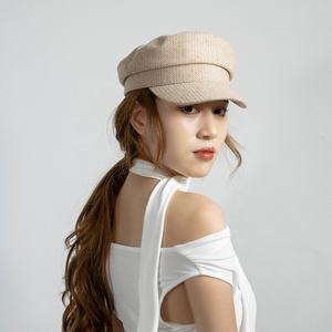 Casquette bretonne traditionnelle en tissu <span class=keywords><strong>de</strong></span> laine Casquette <span class=keywords><strong>de</strong></span> <span class=keywords><strong>marin</strong></span> Casquette <span class=keywords><strong>de</strong></span> capitaines Logo personnalisé disponible - Product Image 4