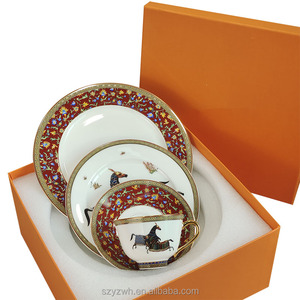 Vajilla ligera de lujo, taza de café, hogar, restaurante, cocina occidental, plato <span class=keywords><strong>para</strong></span> carne, plato <span class=keywords><strong>para</strong></span> ensalada - Product Image 1