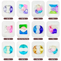 Capsules de lessive concentrées 4 en 1 à marque privée, 15 g, nettoyage en profondeur, longue durée