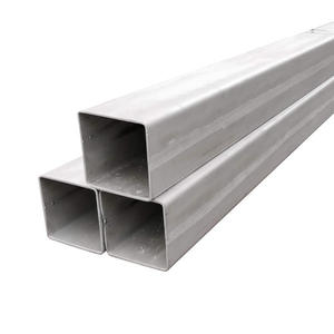 Chất Lượng Cao Màu Đen Ống Vuông Sắt Hình Chữ Nhật Ống Hàn Mạ Kẽm Ống Thép Vuông MS Hình Chữ Nhật Hollow Gi Ống - Product Image 2