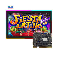Hiburan populer Fiesta Latino tinggi 80% - 99% paoused versi HT layar ganda papan permainan PCB untuk permainan keterampilan