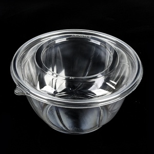 8 12 16 24 32 Oz Reciclável <span class=keywords><strong>Pet</strong></span> Descartável Fruit Cut <span class=keywords><strong>Deli</strong></span> Container Plástico Transparente Redonda Saladeira - Product Image 6
