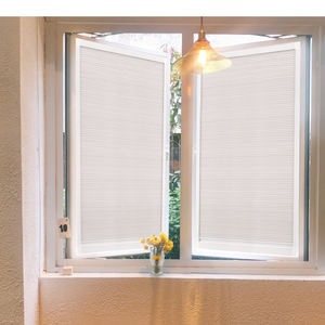 Stores en nid d'abeille occultants à isolation thermique <span class=keywords><strong>sans</strong></span> perçage écologiques pour fenêtre en verre avec poignée - Product Image 5