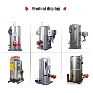 Chaudière à vapeur électrique en acier inoxydable de 500 kg pour usage industriel, conception verticale à tubes de feu pour les distilleries - Product Image 2