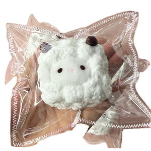 NEW Cute Lamb Squishy <b>Toy</b>-Soft Food-grade Silicone Gooey Texture Stress Relief Fidget Gift <b>for</b> Kids <b>Adults</b> Office Desk <b>Anxiety</b> - Product Image 1