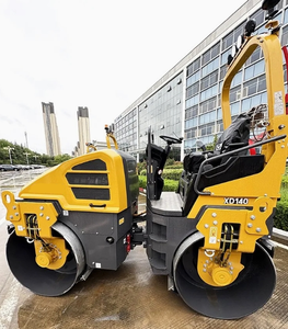 XD140 Tandem Vibratory Roller 4 Ton Double Drum Asphalt Compactor Powerful Kubota Engine 1400mm Drum Width Road Machine Ready - Product Image 3
