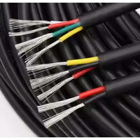 U. L2464 fil gainé 16AWG 2-core 3-core 4-core cordon d'alimentation câble de signal étamé ignifuge