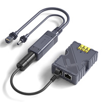 Kit Adaptador Starlink Mini al por Mayor, 150W, 5 en 1, Inyector PoE Starlink con Protección Contra Sobretensiones y Blindaje ESD Gigabit, con Divisor