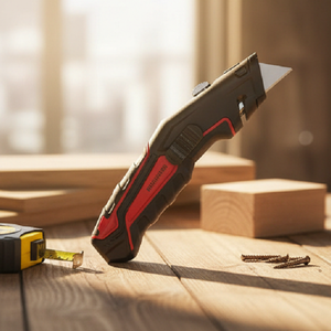 Coltello Pieghevole Professionale con Manico in Lega di Zinco, Lame a Cambio Rapido, Coltello Tascabile DIY OEM di Ricambio - Product Image 5