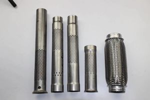 SUS409 AISI441 1,4509 1,4301 SS304 перфорированная трубка из нержавеющей стали для выхлопной трубы - Product Image 4