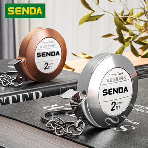 Fita Métrica Mini Caracol Retrátil de 2M Ferramenta de Medição de Bolso - Product Image 5