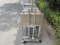 Barbecue au charbon de bois portable Santa Maria Grill argentin avec roues