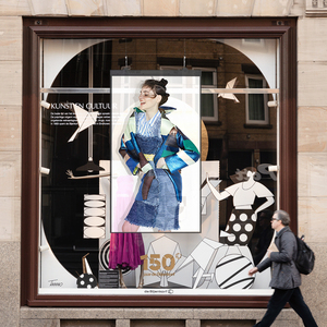 Vmision 43/49/55/65 inch đường phố cửa sổ hiển thị 3000/700 nits đôi mặt màn hình LCD cửa sổ màn hình hiển thị cửa sổ phải đối mặt với hiển thị - Product Image 3