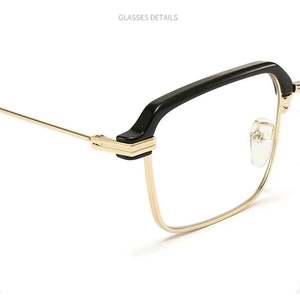 Gafas de Lectura Fotocromáticas con Marco Cuadrado y Protección Anti-Luz Azul, Diseño Personalizado con Logotipo, Moda 2025 - Product Image 6