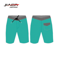 Shorts de bain personnalisés en sublimation, style mode, pour la plage et le surf, vente en gros