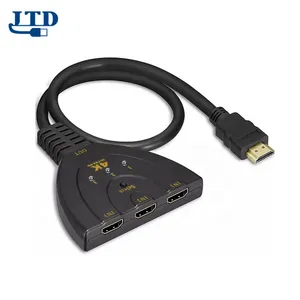 Bộ Chuyển Đổi Tín Hiệu Analog HDMI Hỗ Trợ Cổng 3D 4K 3 Trong 1 Với Cáp Pigtail HD MI Máy Tính Xách Tay