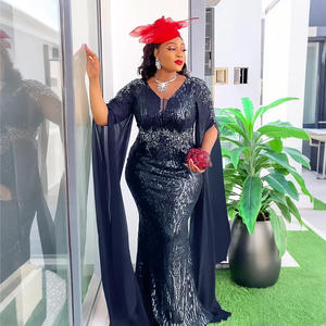 Abito da Sera con Paillettes per <span class=keywords><strong>Capodanno</strong></span> e Feste Natalizie, Vestito da <span class=keywords><strong>Donna</strong></span> Taglie Forti - Product Image 2