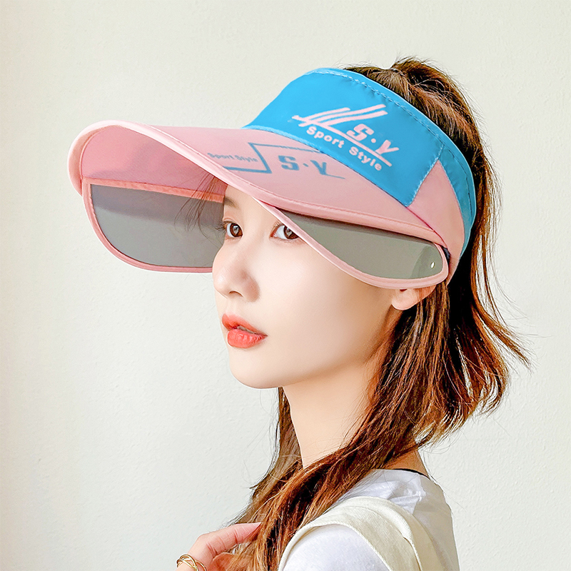 Корейские летние уличные солнцезащитные шляпы для гольфа с защитой от УФ-лучей, закрывающие лицо Солнцезащитная шляпа с защитой