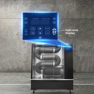 เครื่องทำความร้อนแบบอินฟราเรดประหยัดพลังงานแบบตั้งพื้นพร้อมกรอบ LED สำหรับใช้งานกลางแจ้ง โรงรถ น้ำมันก๊าด อุตสาหกรรม ภายในอาคาร รุ่น OBH-16 - Product Image 5