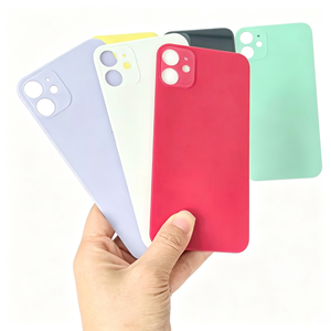 Pièces de rechange pour <span class=keywords><strong>iPhone</strong></span> <span class=keywords><strong>11</strong></span> à <span class=keywords><strong>prix</strong></span> d'usine : Coque arrière de remplacement avec cache de batterie et lentille de caméra, boîtier complet pour <span class=keywords><strong>réparation</strong></span> du panneau arrière - Product Image 3