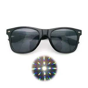 Hot sale new promotion gift special Effect Diffraction Glasses Festival Light glasses
