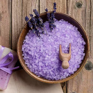 Vente en gros d'usine OEM Sels d'Epsom pour bain de pieds Sels de bain aromatiques et naturels avec fleurs Emballage pour <span class=keywords><strong>sel</strong></span> de bain de <span class=keywords><strong>la</strong></span> mer morte - Product Image 2