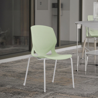 Chaise de direction ergonomique moderne en plastique de haute qualité, confortable, durable, écologique et empilable pour l'école, le bureau et la salle à manger
