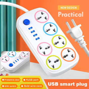 Multiprise 6 voies avec protection contre les surtensions et ports USB - Product Image 6