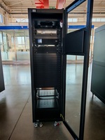 W-TEL Armoire de télécommunications intégrée intelligente micro-mini pour centre de données, rack de serveur 42U, rack modulaire, centre de données intérieur avec sécurité