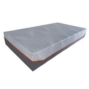 Letto singolo matrimoniale 10 pollici a buon mercato materasso in schiuma dura con copertura rimovibile - Product Image 2