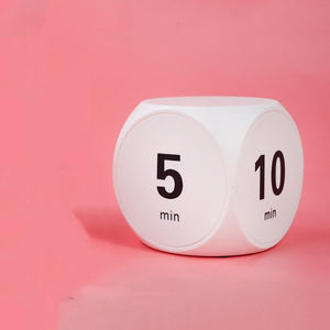 Venta al por mayor WMT57 Temporizador con sensor de gravedad en forma de cubo, nuevo diseño, multifunción, recordatorio para estudiantes, calculadora, reloj de arena, cocina - Product Image 4