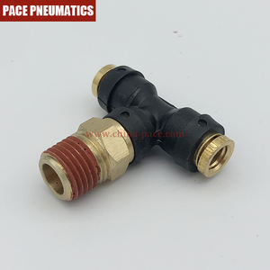 وصلات فرامل هوائية ذكرية مركبة بنظام الدفع للربط بمقاسات 1/4 و3/8 و1/2 و5/8 بوصة - Product Image 1