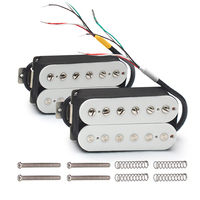 Micro Humbucker Alnico II pour guitare électrique, double bobine, N-50 7-8K/B-52 8-9K, blanc, pièces de guitare