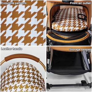 नई लोकप्रिय लक्जरी पालतू जानवर रोलर एल्यूमीनियम अलग-अलग फोल्डेबल वाहक पालतू कुत्ते छोटे और मध्यम बिल्लियों और कुत्तों के लिए - Product Image 5