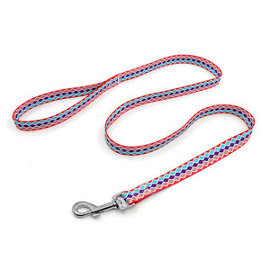 Laisse pour chien en nylon à motif géométrique tendance, durable pour les chiens - Product Image 3