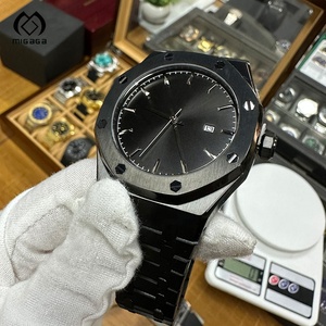 थोक वाटरप्रूफ 41 मिमी ब्लैक 316 स्टेनलेस स्टील जापान क्वार्ट्ज ने पुरुषों के लिए स्वचालित घड़ी - Product Image 2