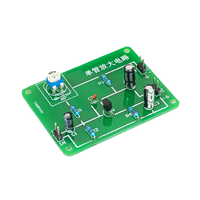Kit d'assemblage DIY d'amplificateur à transistor unique, carte de pratique de soudure électronique pour débutants apprenant le principe des circuits