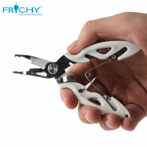 X408 Acero inoxidable TPR mango 4 Uds carpa portátil multifuncional línea de pesca anillo dividido alicates Fish Lip Gripper Tool Set - Product Image 6