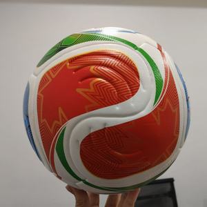 Balón de Fútbol Tamaño 5, Popular Mundialmente, de PU/PVC, Termosellado, de Primera Calidad para Deportes - Product Image 2