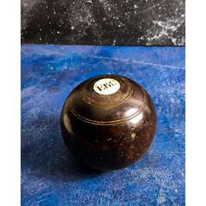 Gabriella P. Green <b>Wooden</b> Bowling <b>Ball</b> Door Stop - Product Image 2