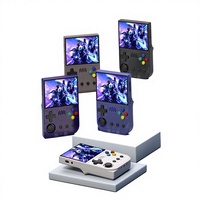 Nouvelle console de jeu portable open source F35V pas chère, écran IPS de 3,5 pouces, plus de 15 000 jeux rétro 3D sans fil, RPG, jeux d'arcade