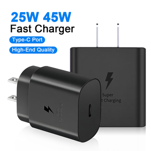Prise US EU UK pour chargeur <span class=keywords><strong>Samsung</strong></span> 45w 25w Type <span class=keywords><strong>C</strong></span>, adaptateurs de charge rapide, chargeur Android - Product Image 1