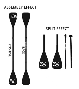 Double-Headed Aluminium <strong>Paddle</strong> For Inflatable Surfing <strong>Paddle</strong> Board For Water Sports